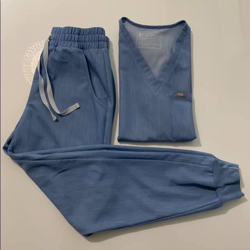 FIGS Heather Indigo Xs/Xxsp